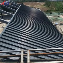 多亚65型300宽铝镁锰屋顶瓦 0.9厚合金板金属屋面
