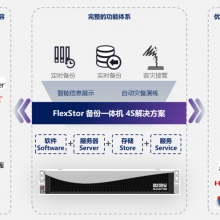 陕西精容数安FlexStor5100/5150/5200/5250/5350数据备份一体机