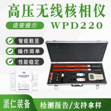 数显高压无线核相仪WPD220电力线路变电所校验仪器验电测试相位表