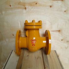 H44B-16C液氨管道氨用巴氏合金密封旋启式止回阀