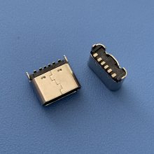 TYPE-C 6PʽƬĸH=6.5/6.8MM USB 3.1 6PIN ֱʽ 6P