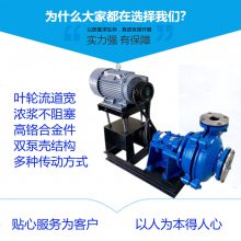 离心渣浆泵能大流量循环泥砂脱水