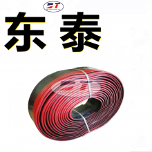 生产加工输煤皮带导料槽两侧双层密封防溢裙板 耐磨聚氨酯牛筋板