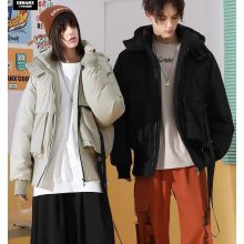 直播间流量品牌 GENANX闪电潮牌冬 国潮男女同款穿搭 便宜拿货供应链