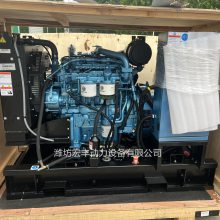 30千瓦国三发电机组 潍柴原装发电机组 WP3.2D44E310发动机30KW
