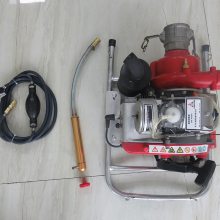 高压背负式接力水泵 电动高压森林防火泵手抬式机动消防泵高压水泵