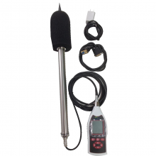 携带方便 1级手持式噪声测量仪 数字多功能噪音计