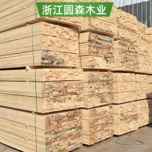 建筑工地使用方木 辐射松方木 定制各规格 浙 江圆森木业 耐用承压高