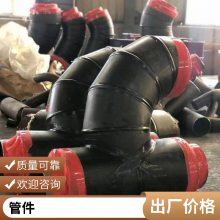 聚氨酯预制直埋保温管 聚乙烯黑夹克发泡 镀锌铁皮 兴聚供应