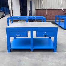工厂维修焊接抛光抽屉式重型钳工台水磨钳工工作台飞模台