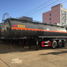 特运牌钢衬塑罐车 次氯酸钠钢衬塑罐车价格