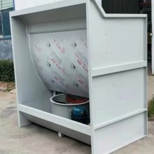 鸿鑫A1型环保水帘柜 家具油漆房水循环喷漆台净化设备