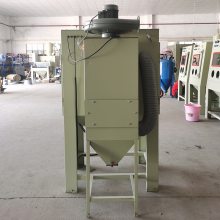 铝型材精加工披锋毛刺喷沙清理设备 箱式手动喷砂机