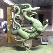 指用赛龙船雕塑标志制造厂家 景观艺术赛龙船雕塑通用 选定庭院主体