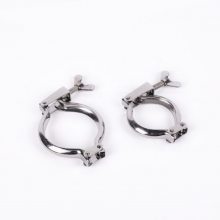 304衛(wèi)生級(jí)不銹鋼快裝式卡箍卡盤(pán)抱箍快接精鑄卡扣管夾重型