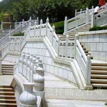 古建寺庙青石栏杆 复古装饰风格浮雕栏板 天然石材手工雕刻