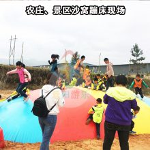 安徽马鞍山 充气蹦蹦云设备 网红跳跳云 安装方法