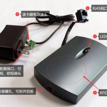 POE供电远程刷卡器 网络RFID读卡器 NFC手环数据接收器 HX8540-Q-N