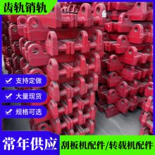 刮板机用齿轨07TXG126-6 综采运输机五孔六柱销轨 锻打热处理销排