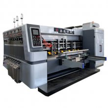 昌磊1426型自动三色印刷开槽模切机 耐磨镀硬铬 纸箱机械