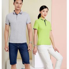 2020夏天翻领短袖上衣男工作服定制印花刺绣POLO衫t恤工装订做logo