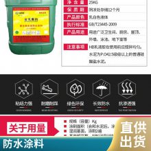 JS聚合物黑豹防水涂料 卫生间阳台防水涂料 广东防水材料厂家