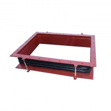 矩形风道橡胶补偿器烟管风机柔性软连接耐高温电厂用非金属膨胀节