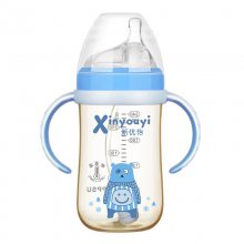 新优怡品牌奶瓶ppsu新生儿奶瓶 宽口径320ml大容量母婴用品批发