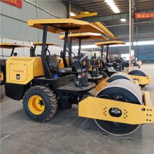座驾式压路机 双钢轮振动碾 建筑地面整平压路机