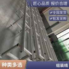 半导体倍速链定制 工厂车间电子组装输送机源镒特