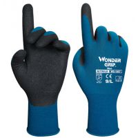 多给力WG-1857针弹性超薄作业手套耐磨抗油透气抓握力好防滑防护手套