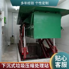 垃圾压缩站设备/下沉式垃圾压缩处理中转站（压缩机）