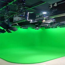 真三维虚拟演播室 3D抠像设备 直播间搭建 效果电视台装修
