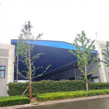 鑫建华 消防通道 悬空式电动雨棚 镀锌管 操作方便