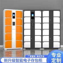 商场超市智能存包柜人脸识别48门储物 刷卡 密码 掌纹识别开门