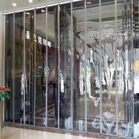 整条磁铁磁性自吸 环保 保温 冬季 空调 兰州透明PVC软门帘