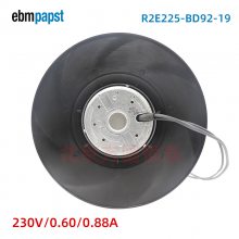 R2E225-BD92-19 ebmpapst 230V AC 225mm ķ