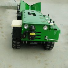 启硕自走式开沟施肥回填机 果园管理机 履带式遥控型开沟施肥机