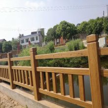 惠州艺高景观安装工程，安装仿木栏杆