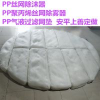 东莞蒸汽废气水喷淋除雾丝网除沫器不锈钢 PP塑料材质 安平上善定做