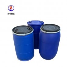 石嘴山200公斤塑料桶蓝色220升化工桶加厚200升塑料桶 新利直发