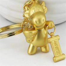牛年钥匙扣 金属12生肖吉祥物钥匙扣 挂件定制活动