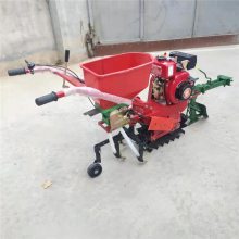 启硕牌多功能旋耕起垄机 柴油链轨耕地犁 6马力柴油犁地机视频