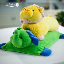 Sabai品牌版儿童动物乳胶抱枕多款可爱，柔软舒适给孩子一个好的睡眠，卷起可抱可靠，平铺可做睡枕