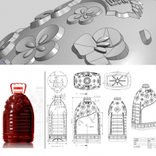 2L ƿ 3Dģ ƿ pet 迪ģ Ȫˮװ