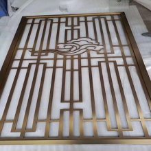 现代铁艺屏风入户玄关柜上装饰餐客厅洗漱台卫生间轻奢镂空半隔断