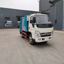 环卫车 垃圾车招标厂家 后装挂桶垃圾车 垃圾桶材质好
