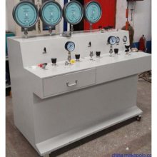 压力表脚踏式定点调试工作台 计量院压力效验台