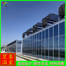 昱泰智能连栋温室风机湿帘降温蔬菜种植大棚YTWSWL1188