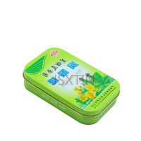 广州润喉糖小铁盒 马口铁两片罐包装食品容器